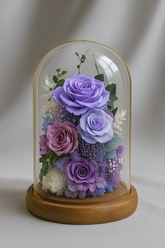 星韻永恆 · LED玻璃罩永生花