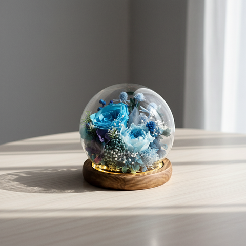 晨光玻璃永生花盅系列