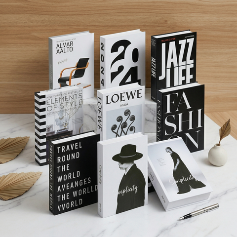 【極簡藝境】現代美學仿真書裝飾系列(台北現貨、款式隨機、現場取件)