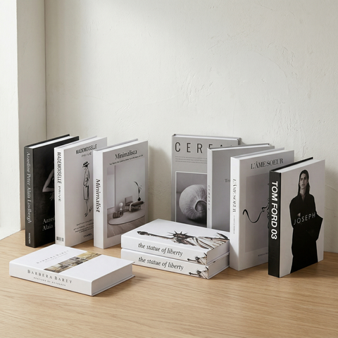 【極簡藝境】現代美學仿真書裝飾系列(台北現貨、款式隨機、現場取件)