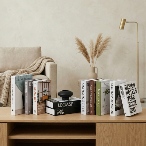 【台北現貨】都會藝境極簡美學仿真裝飾書 (歐美經典設計 / 款式隨機出貨 / 可自取)